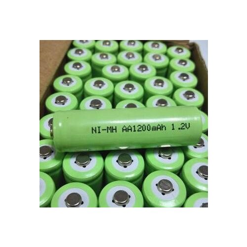 Free ship 4pcs/lot 1.2v 1200mah AA ni-mh rechargeable battery aa nimh battery