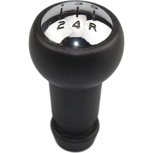 Black Tube + Gear Plated Shift Lever Handball for 307 207 206 for Citroen Shift Handball Lever Shift Lever Handball