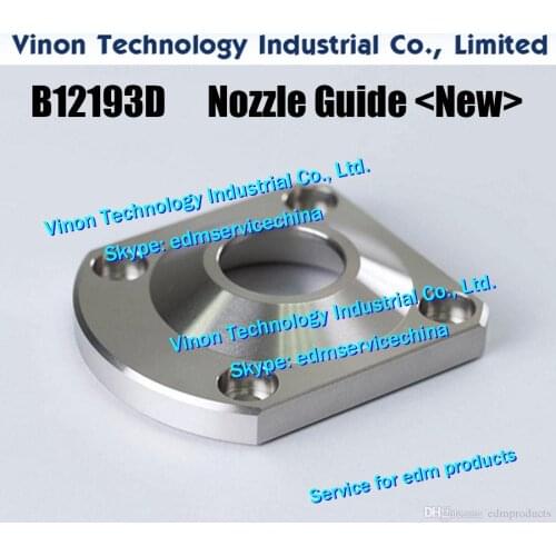 Edm Nozzle Guide B12193D 45x10.5xØ18mm (New type), Lower Water Nozzle Holder NOZZLE BASE L MT500652D for AD,AQ327,AG600,AQ325