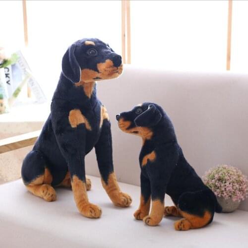 30/40cm Simulation Dog Plush toy Creative Realistic Animal Sitting Dog Dolls Stuffed Soft Toys