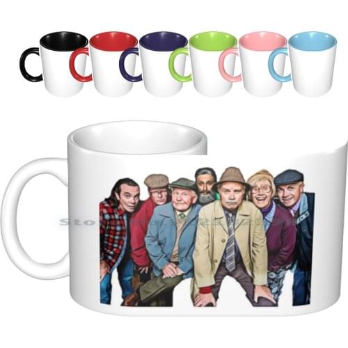 Still Game Crew , The Clansman Ceramic Mugs Coffee Cups Milk Tea Mug Still Game Clansman Isa Jack And Creative Trending Vintage