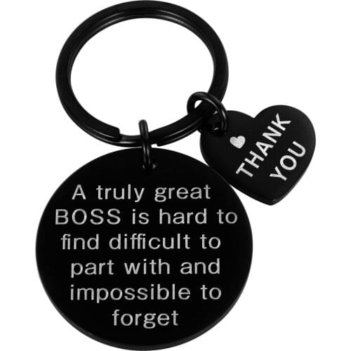 Coworker Leaving Gifts for Colleague Friend Boss Goodbye Farewell Gifts Going Away Thank You Keychain Retirement Gifts for Boss