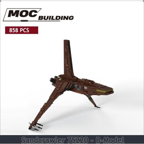 Space wars Sandcrawler Model Moc Series Building Blocks Sets Assemble Bricks Kids Educational DIY Toys Christmas Gifts