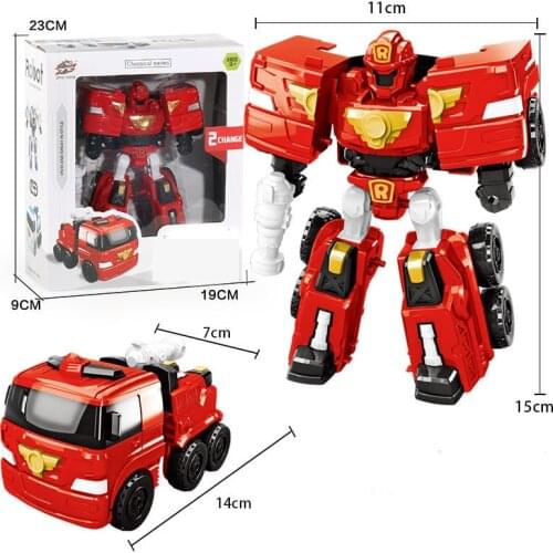 Hot!Korea Cartoon Car Robot Assemble Action Figure Deformation Car Kids Birthday Gifts Educational Cartoon Toys for Boys