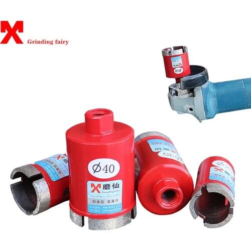 MX Diamond Drill Cutter Saw Core Drill Bit M10 Angle Grinder Hole Opener For Marble Granite Brick Tile Ceramic Concrete Drilling