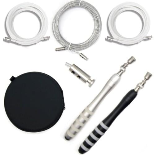 Configure by youself HEAVY TPU STEEL MMA crossfit HIGH END skipping rope jumper crossrope workout fitness tool