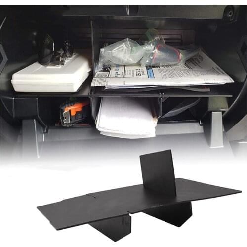 3Pcs/Set Practical ABS Glove Box Insert Shelf Organizer Munti-functional Pocket Box Auto Accessories for Toyota Tacoma 16-20