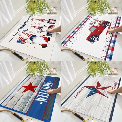 Welcome Entrance Doormat Home Decoration Area Rugs Kitchen Anti-slip Absorb Water Floor Mats Room Balcony Hallway Living Carpets