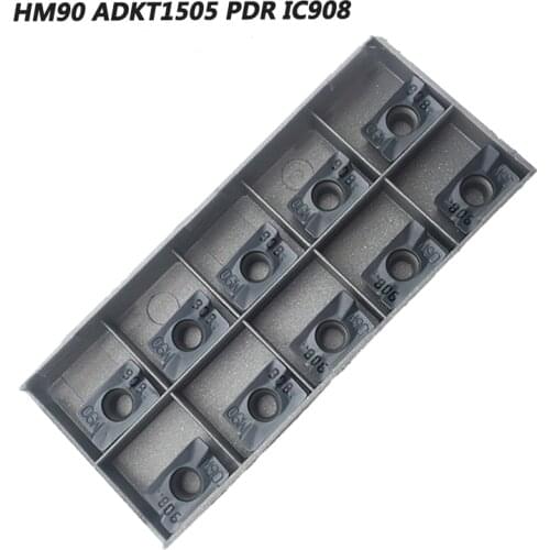 Insert HM90 ADKT1505 PDR IC908 Milling Turning Tools Carbide insert CNC Lathe cutter Tool ADKT 1505 turning insert Cutting tool