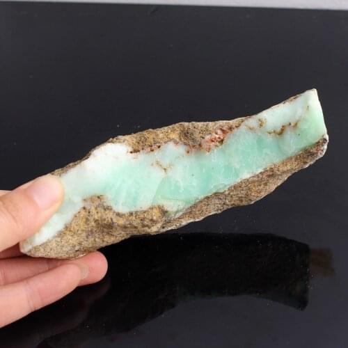 1PC Natural Green Opal Stones Tumbled Crystal Quartz Rough Mineral Specimen Rockstone Healing Home Decor