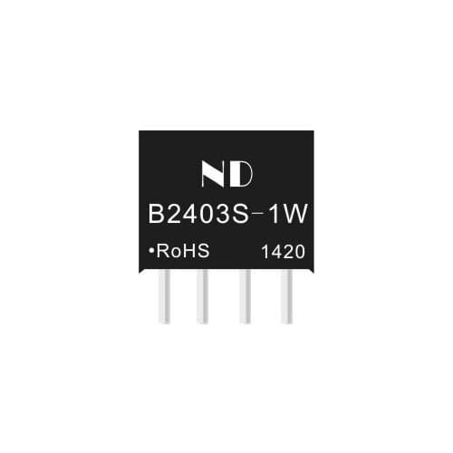 2PCS/LOTDC- DC supply module 24 V to 3.3 V supply chip isolation step-down B2403S- 1 w