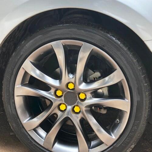 20pcs Car Wheel Hub Nuts Bolts Screw Cover case for Audi Q3 Q5 Q5L Q7 Q8 A1 A3 S3 A4 A4L A6 A7 S6 S7 A8 S4 RS4 A5 S5 allroad