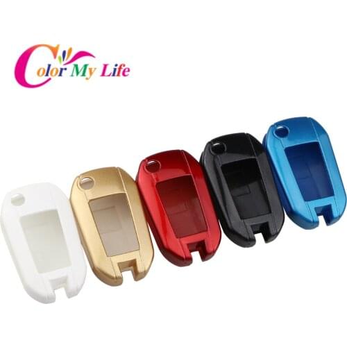 3 Button ABS Car Key Case for Peugeot 3008 208 308 508 408 2008 Protector Cover Holder Skin Car Accessories