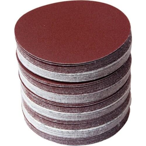 30pcs/set 5inch 125mm Round sandpaper Disk Sand Sheets Grit 80/100/120/180/240/320 Hook and Loop Sanding Disc for Sander Grits D