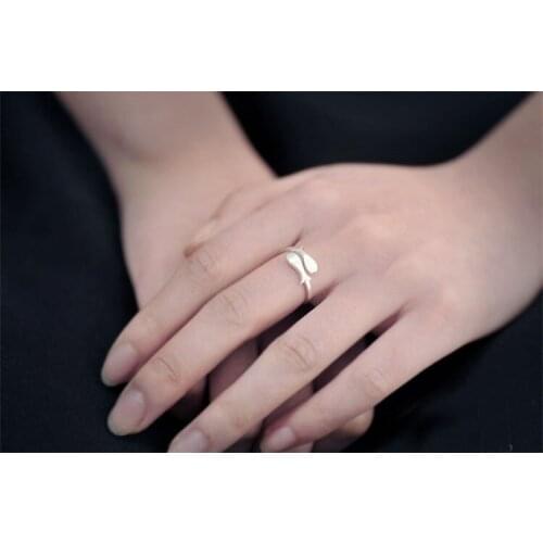 30PCS- Cute Adjustable Double Fish Rings Pisces Ring Zodiac Constellations Ring Horoscope Signs Rings For Birthday Gift