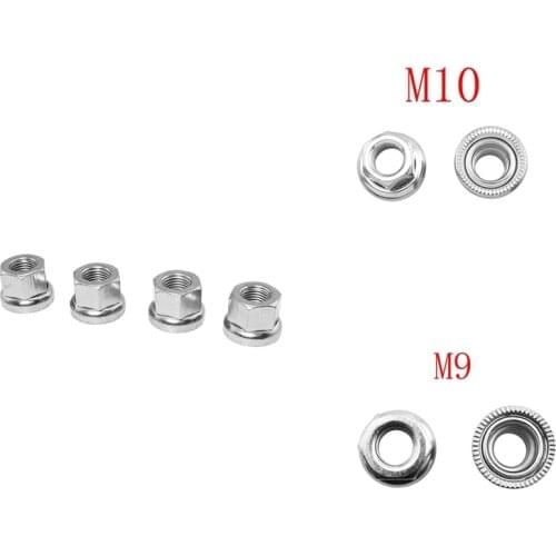 4 Pcs Bicycle Hub Nut Bicycle Accessories, Movable Nut Anti-Skid Pattern