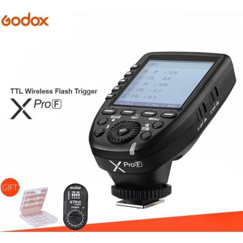 Godox XPro-F E-TTL 2.4G Wireless HSS Flash Trigger+XTR-16 Receiver for Fujitsu camera Godox AD360/AR400/DE/QT/DP/QS/GS/GT Series