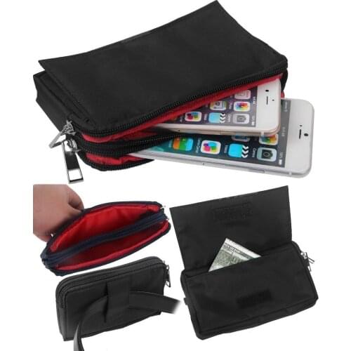 Stand case Belt Horizontal Multipurpose with Close zipper length and correa for BQ Mobile BQ-5011G Fox View (2019)