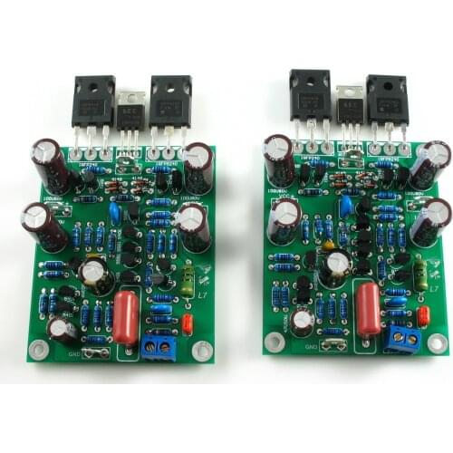 Class AB MOSFET L7 Audio Power Amplifier DUAL-CHANNEL 300-350WX2 Amplifier Board by LJM