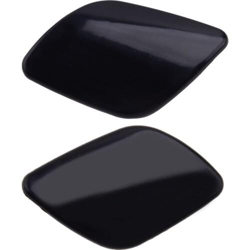 DWCX 39854991 30763411 1 Pair Front Bumper Headlight Washer Nozzle Jet Cover Cap Fit For Volvo XC60 2009 2010 2011 2012 2013