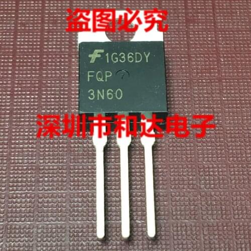 FQP3N60 TO-220 3A 600V
