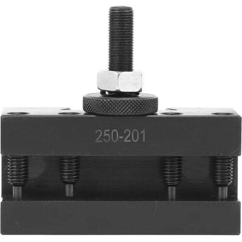Tool Post Holder CNC Fast Change Turning Facing Replace Assembly Tool Lathe 250-201 Milling Tool Holder