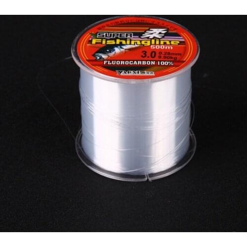 Fishing Line 500M Fly Braided Fishing Wire Super Strong Nylon Sea Fishing/River Ocean Boat Fishing