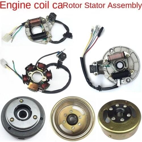 1 Pcs New JH70 IGNITION STATOR MAGNETO PLATE For 125CC PIT BIKE XR50 SDG SSR 107 110 125 cc