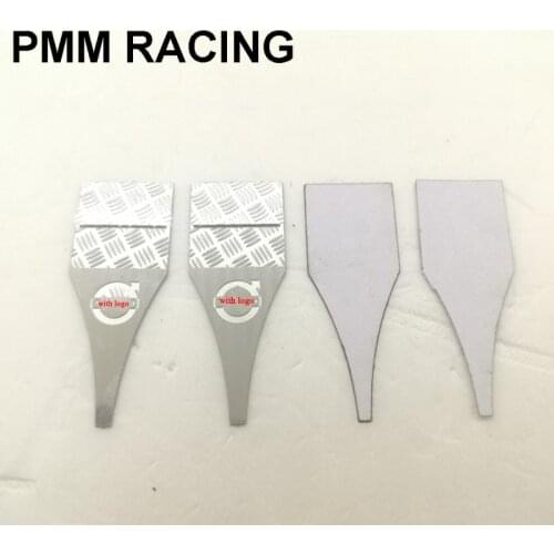 Metal stainless steel simulation Decorative plates Anti-slip board For 1/14 Tamiya RC Truck car Volvo FH16 56360 Upgrade parts