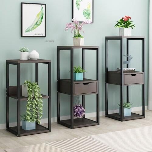 Hallway Porch Multi-layer Flower Stand Indoor Office Floor-standing Plant Shelf Living Room Household Furniture Flower Pot Racks