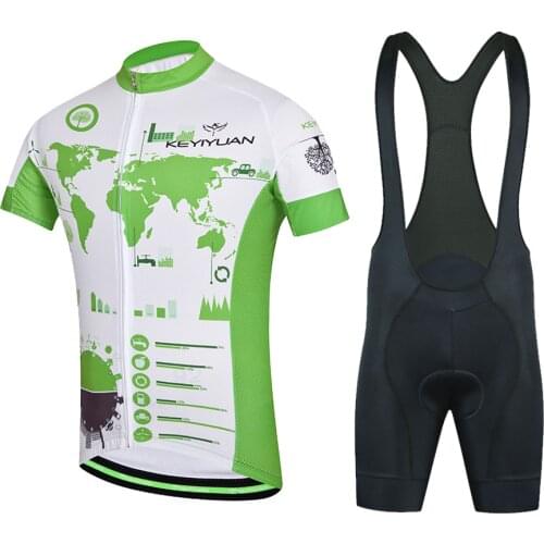 2021 New Cycling Jersey Set MTB Cycling Bib Shorts Kit Reflective Bike Clothes Bicycle Clothing Roupa Ciclismo Masculino