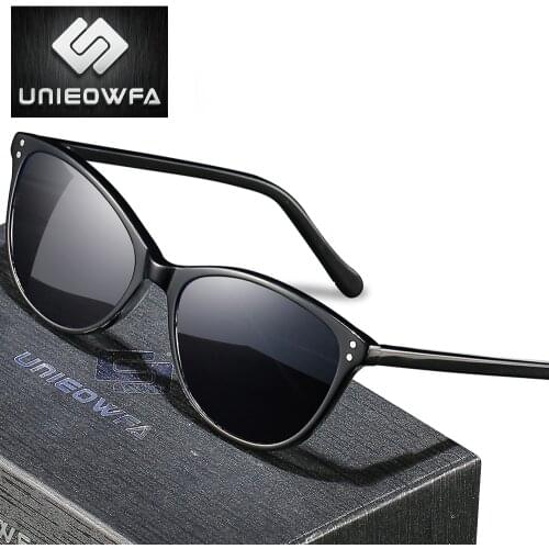 Acetate Retro Cat Eye Prescription Sunglasses Women Polarized Progressive Sun Glasses For Women UV400 Optical Myopia Eyeglasses
