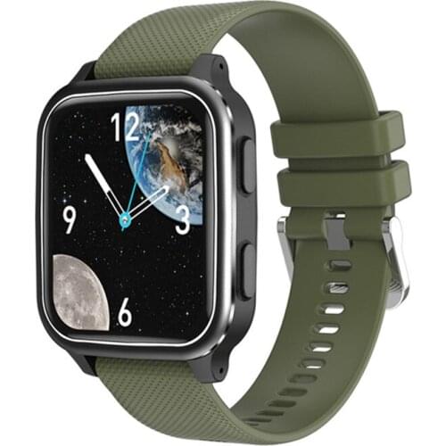 HT1 Smart Watch Men Full Touch Screen Smartwatch IP68 Waterproof Sports Fitness Tracker Health Monitor For Android iOS