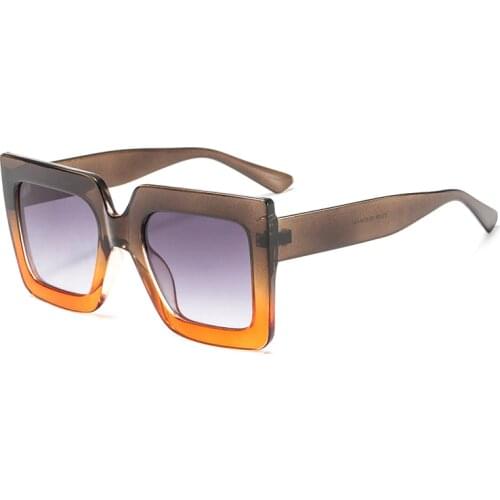 DCM New Fashion Square Sunglasses Women Brand Designer Retro Sun Glasses Vintage Shades Lunette De Soleil Femme UV400