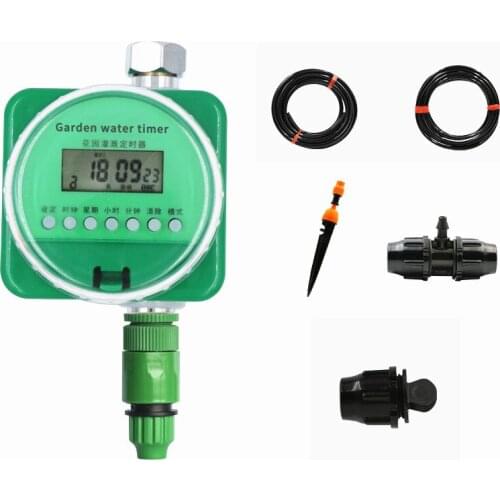 Garden Water Timer LCD Display Electronic Watering Garden Irrigation Timer System Automatic watering irrigation timer,F20050