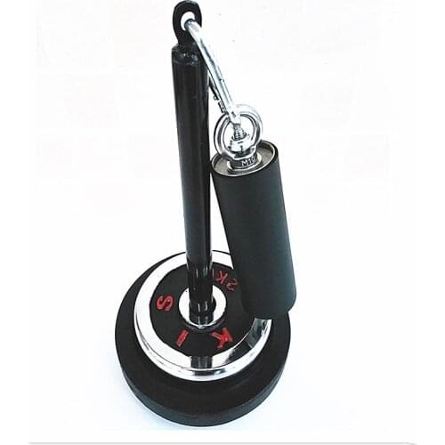 Gym Fitness Strength Training Grip Non-slip Handle Barbell Plate Loading Pin Bottom Bracket Muscle Exercise Lifting Accessories