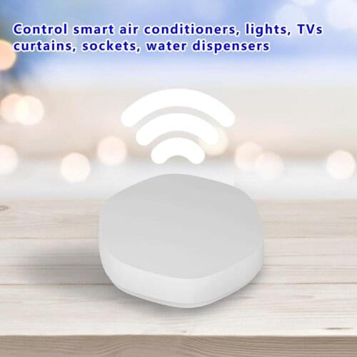 Tuya Zigbee Smart Switch WIFI Wireless Smart Button Remote Control Multi-scene Linkage One Key Three Uses Mini Button Smart Home