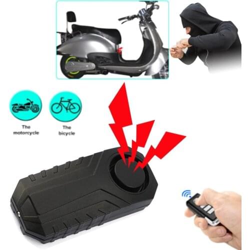 Wireless Remote Control Bike Motorcycle Electric Car Vehicle Security Waterproof Anti Lost Remind Vibration Warning Alarm Sensor
