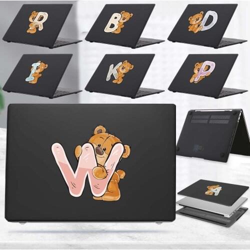 Laptop Case for Huawei MateBook D15/D14/13/14/MateBook X Pro /X 2020/MagicBook Pro 16.1/14/15 Painting Initial Name Hard Shell
