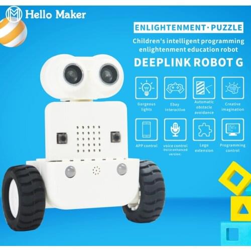 Kindergarten primary and secondary school students programming educational robot Deeplink Robot G,micro:bit Programming