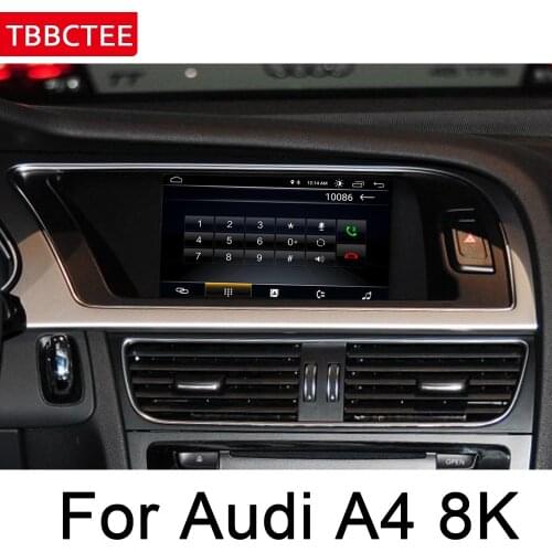 For Audi A4 8K 2008~2016 MMI Navigation multimedia player IPS Android Car DVD GPS Stereo radio WiFi BT system