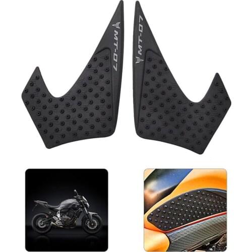 Motor Traction Pad Side Gas Knee Protector Anti Slip Fit For Yamaha MT-07 MT07 2014 2015 2016 2017