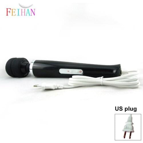 FEIHAN 10 speed plug-in US standard plug super massager AV stick female G point irritating product vibrator sex toy magic wand