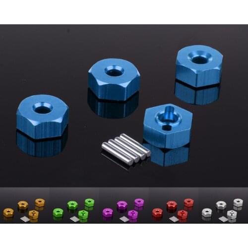 HSP 102042 122042 (02134) Wheel Drive Hex 12mm With Pin 1/10 Upgrade Parts 4P