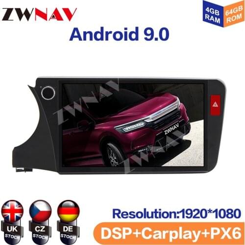 MAX-PAD 11.8" 1920*1080 HD Screen Android For HONDA CITY 2015 HIFI Navi Head unit Auto Radio Car Multimedia Player