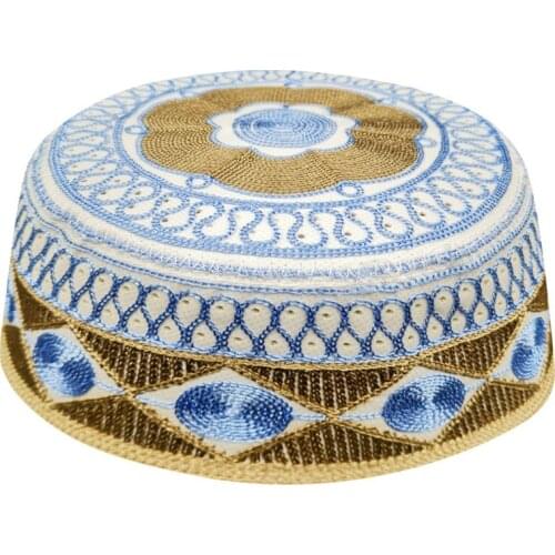 Muslim Hat Kiddush Papaqlar Brown Round Hats Baseball Prayer Caps Hombre Arabe Sombreros Arab Islamic Caps