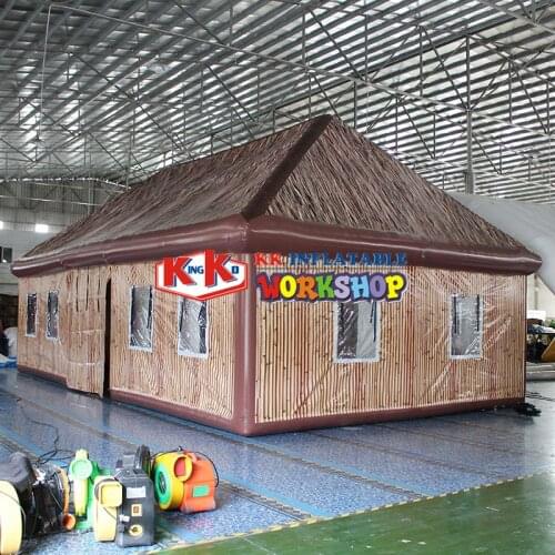 Outdoor lawn party Mobile inflatable bar tent