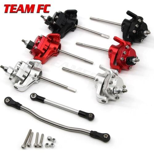 Axial SCX10 II Alloy Front Rear Straight Complete Axle for 1/10 SCX10 II 90046 90047 RC Crawler Car Upgrade Parts