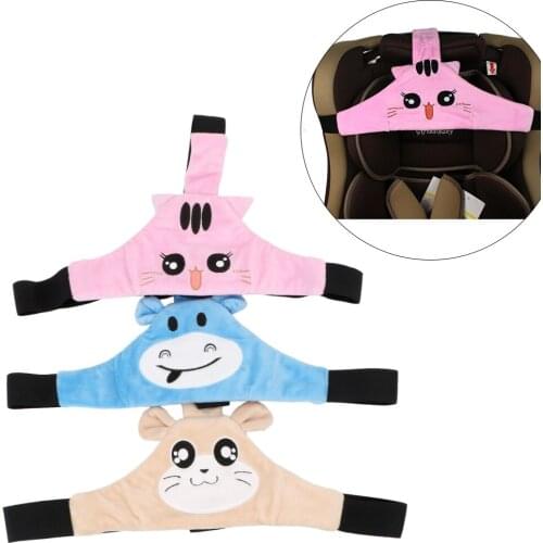 LEEPEE Head Fixing Band Baby Sroller Holder Belt Baby Car Safety Seat Sleep Support Adjustable Car Seat Sleep Nap