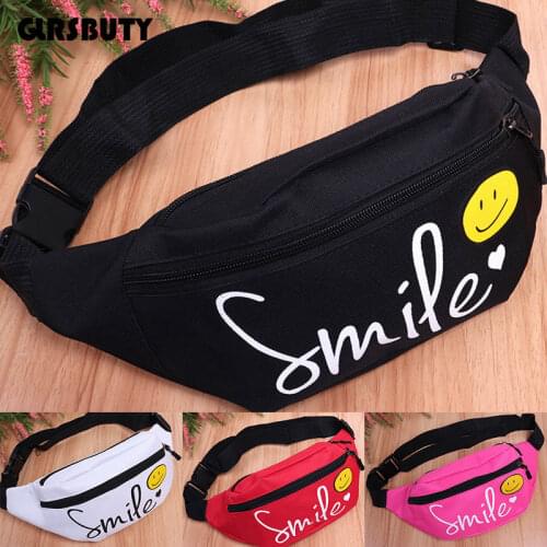 Women Belt Bag Banana Fanny Pack Oxford Waist Bags Travel Phone Money Phone Holder Crossbody Chest Daypack 2020 GLRSBUTY Hip Bum
